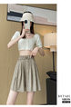 Real Shot Textured Ice Silk Cotton and Linen Shorts for Women 2025 Summer Thin Slim High Waist Casual Loose Shorts in Light Brown
