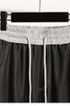 Summer Lyocell Tencel Thin Denim Wide-Leg Pants for Women 2025 Sports Cool Drape Straight Pants Banana Pants in BLACK