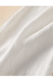 Pure Linen Loose Wide Leg Women's Pants in WHITE