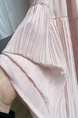 Summer New Fashion Drape Big Swing Pleated Skirt in Soft Pink - High Waist Slim All-Match A-Line Design for Women