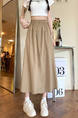 Real Shot Yamamoto Wrinkle Workwear Culottes - Women's Summer Pantskirt Small Pants 2025 Japanese Wide Leg Pants Casual Pants in BEIGE