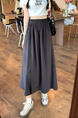 Real Shot Yamamoto Wrinkle Workwear Culottes - Women's Summer Pantskirt Small Pants 2025 Japanese Wide Leg Pants Casual Pants in DARK GRAY