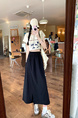 Real Shot Yamamoto Wrinkle Workwear Culottes - Women's Summer Pantskirt Small Pants 2025 Japanese Wide Leg Pants Casual Pants in BLACK