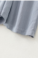 Ihimi Sea Quiet Salt Loose Thin Casual Pants for Women 2025 Summer Lightweight Straight-Leg Pants Loose Trousers in LIGHT BLUE