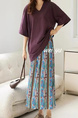 Love to Play by Jiujin Niche Wear Loose Casual Water Ripple Slim Pleated Skirt in MULTI-COLOR - Large Size Skirt for Women