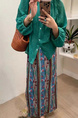Love to Play by Jiujin Niche Wear Loose Casual Water Ripple Slim Pleated Skirt in MULTI-COLOR - Large Size Skirt for Women