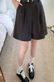 Black High-Waist A-Line Slim Outer Wear Loose Shorts Women 2025 Spring and Summer