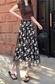 Spot Real Shot Real Price All-Match New Style BLACK Mesh Skirt Butterfly Elastic Waist Skirt for Women