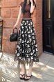 Spot Real Shot Real Price All-Match New Style BLACK Mesh Skirt Butterfly Elastic Waist Skirt for Women