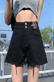Black Denim Shorts Women 2025 New High Waist Slimming and Wide Leg Loose A-Line Ultra Short Hot Pants Trendy Ins Summer Thin