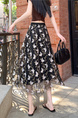 Spot Real Shot Real Price Butterfly Gauze Skirt in Black