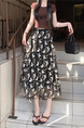 Spot Real Shot Real Price Butterfly Gauze Skirt in Black