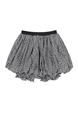 In Stock Black and White Checkered Bud Skirt - Women's 2025 Summer New High Waist Slimming Small A-Line Bubble Skirt