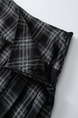 Retro Black and Gray Plaid Pleated Skirt New Style for Spring and Summer Low Waist College Slim Hot Girl Miniskirt American Style