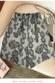 Korean Jacquard Elastic High Waist Casual Shorts for Women - 2025 Summer New Loose Slim Wide Leg A-Line Hot Pants TrenD