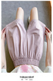 Real Shot Embroidered Button A-Line Shorts in Lavender - Women's Summer High Waist Slim Wide Leg Pants Sports Casual Versatile Elastic Waist Pants