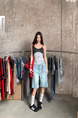 Real Shot Cost-Effective Summer New Fifth Jeans - Women's Retro Washed Light Blue Loose Straight Casual Pirate Shorts