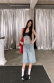 Real Shot Cost-Effective Summer New Fifth Jeans - Women's Retro Washed Light Blue Loose Straight Casual Pirate Shorts