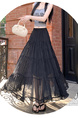 Elegant Black Chiffon Skirt – Perfect for Summer Style