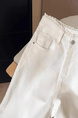 White Lace High Waist Jeans for Women 2025 Summer New Style - Tall and Thin Wide Leg Loose Narrow Straight Pants