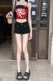 Vintage Black Low Waist Denim Shorts for Women - Design Sense Hot Girl Ultra Short Bodycon Hot Pants