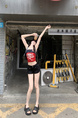 Vintage Black Low Waist Denim Shorts for Women - Design Sense Hot Girl Ultra Short Bodycon Hot Pants