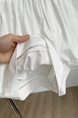 New Korean Style White Hollow Wide-Leg Shorts for Women