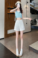 Real Shot of White Denim Shorts for Women 2025 Summer New Thin High Waist A-Line Super Short Hot Girl Hot Pants Short Skirt