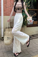 Spot Real Shot Real Price Hollow Lace Women's Pants in White