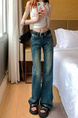 High Waist Jeans for Women in Dark Denim