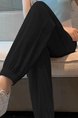 New 2025 Summer Ice Silk Sports Pants Women Loose Slim Small Size Drawstring Pants Fashionable and Versatile Bloomers in Black