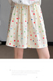 Rainbow Polka Dot Ice Silk Shorts for Women - Summer Thin 2025 New Casual High Waist Sports Mid-Length Pants Wide Leg