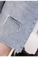 Real Shot of 2025 Large Size Denim Shorts for Women - Summer High Waist Loose Hong Kong Style Straight Tube Five-Point Wide-Leg Pants