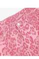 ABWEAR Dopamine Summer New Pink Leopard Jeans - Women's Thin Straight Slim Loose Wide Leg Mopping Trousers