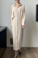French Style Waist Slimming Temperament Skirt Fairy Super Fairy Forest Dress Goddess Style Loose Long Skirt with Belt - Color: Beige