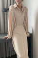 French Style Waist Slimming Temperament Skirt Fairy Super Fairy Forest Dress Goddess Style Loose Long Skirt with Belt - Color: Beige