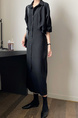 French Style Waist Slimming Temperament Skirt Fairy Super Fairy Forest Dress Goddess Style Loose Long Skirt with Belt - Color: Black