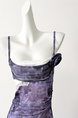 Gradient Purple Real Shot Cost-Effective! Lightly Mature Purple Dress Women's Summer New Tight Waist Sheath Suspender Skirt Lace Long Skirt