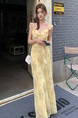Real Shot 2025 Spring and Summer New Midsummer Garden Cream Yellow French Ruffled Rotating Fairy Dress Female Dress in Cream Yellow