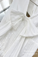 EIA Yyao Zurich Moonlight Halter Dress Women's Summer Elegant Golden White Backless Long Dress in Pure White