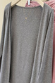 Real Shot of Summer Thin Sun-Proof Cardigan Jacket for Women in Gray, Korean Style Casual Versatile Long-Sleeved Lazy Chic Tops
