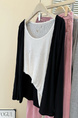 Real Shot of Summer Thin Sun-Proof Cardigan Jacket for Women in Black, Korean Style Casual Versatile Long-Sleeved Lazy Chic Tops