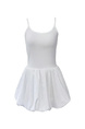 Original Practice French Style White Strap Dress Summer Petite Bud Princess Dress The Beginning of Spring Elegance Wear Take