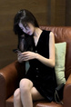 Black Dress 2025 Summer New Style This Year Popular Small French Style High-End Temperament Vest Dress