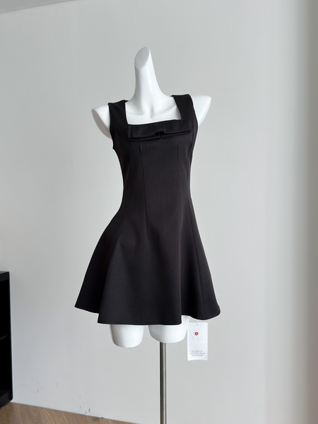 Lazy Didi Swanlike Rose Life 2.0 A Version Big Skirt Bow Princess Dress - Black