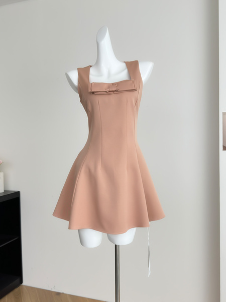 Lazy Didi Swanlike Rose Life 2.0 A Version Big Skirt Bow Princess Dress - Pink