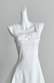 Lazy Didi Swanlike Rose Life 2.0 A Version Big Skirt Bow Princess Dress - White