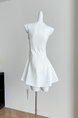 Lazy Didi Swanlike Rose Life 2.0 A Version Big Skirt Bow Princess Dress - White