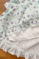 Monday 5.7/10:00am Hanano Overture Chest Drawstring Lace Patchwork Suspender Dress with Large Skirt - Light Blue